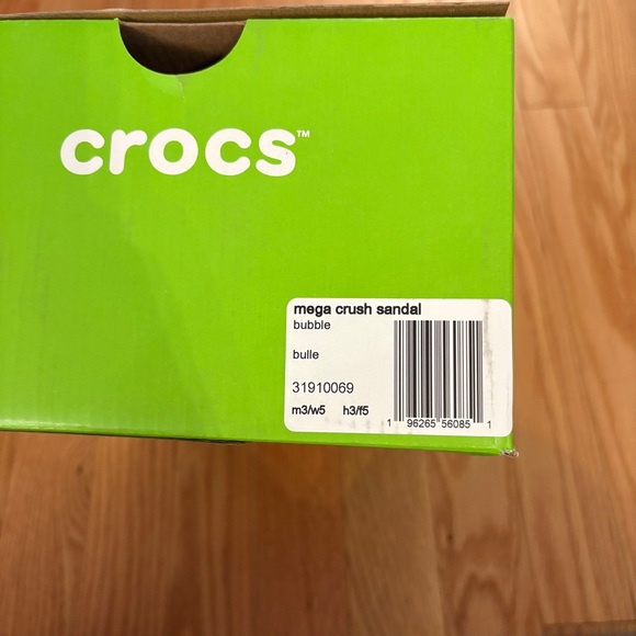Crocs Mega Crush Sandal in Bubble - Picture 13 of 13